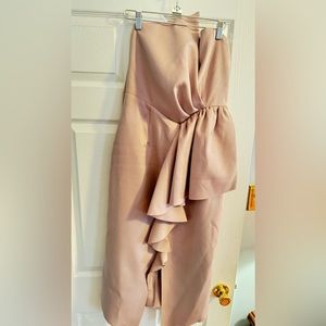 Elliatt reception dress in iris. Purchased from revolve.